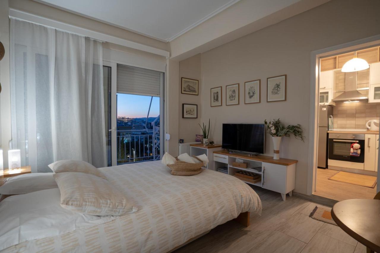 Pagrati 1 Bedroom 2 Persons Apartment By Mps Athén Kültér fotó